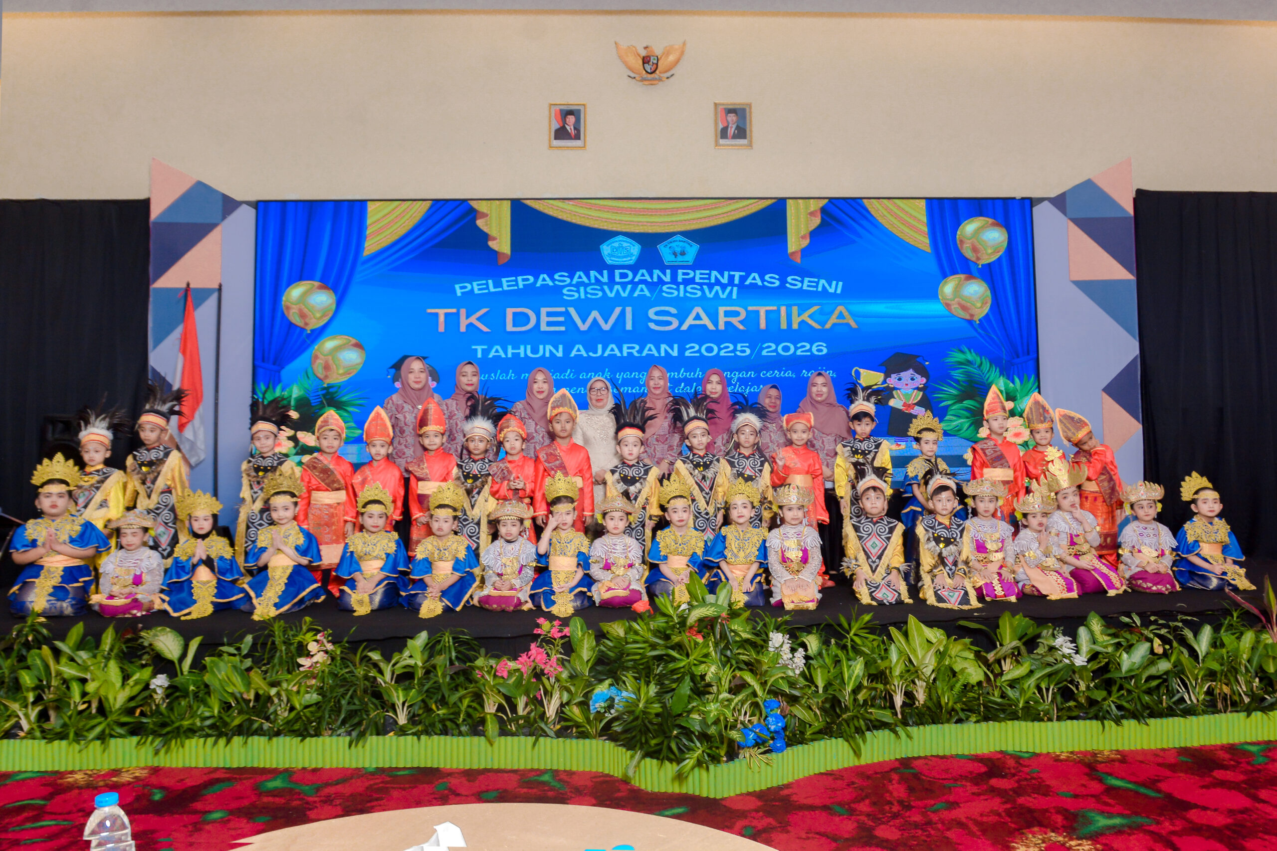 PELEPASAN DAN PENTAS SENI SISWA/SISWI TK DEWI SARTIKA TAHUN PELAJARAN 2025/2026